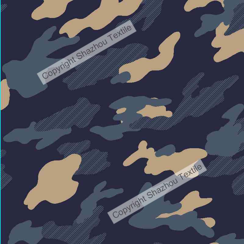 0615-1丈青迷彩（Navy camouflage）