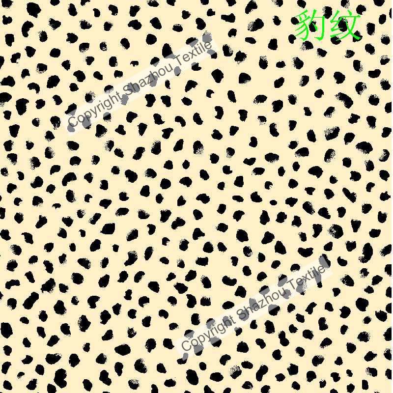 豹纹(Leopard print)