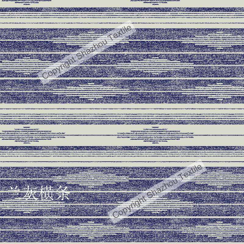 兰灰横条(Blue gray horizontal stripe)