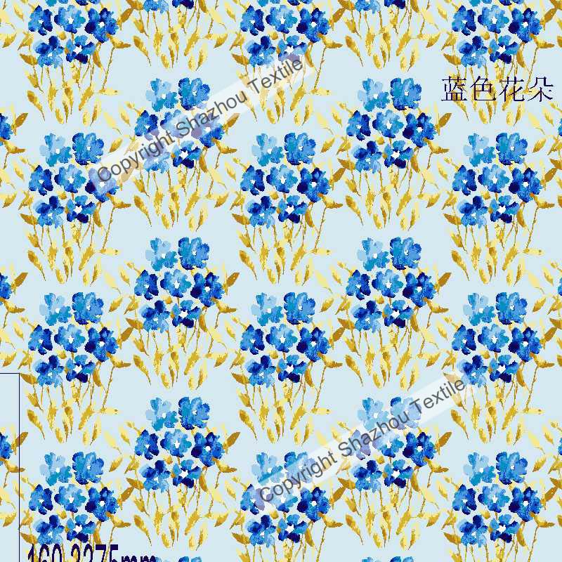 蓝色花朵(Bluce flowers)